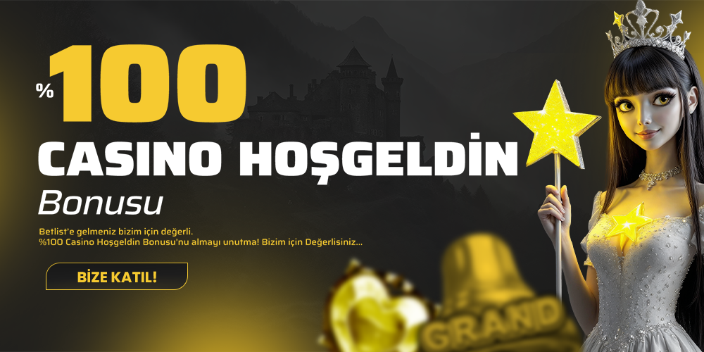 5000 TL %100 HOŞGELDİN BONUSU CASİNO