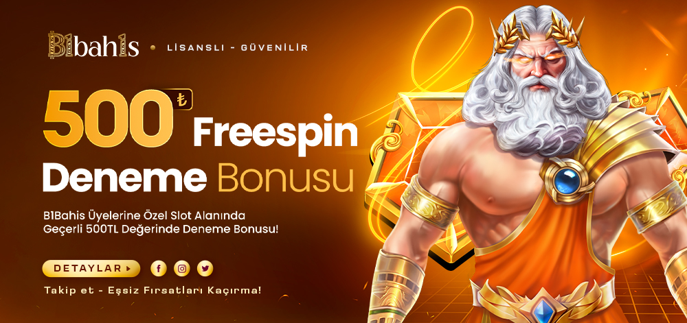 500 TL FREESPİN DENEME BONUSU