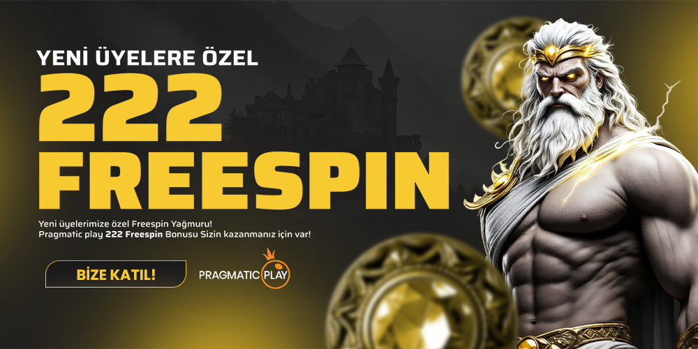 Deneme Bonusu 222 Freespin